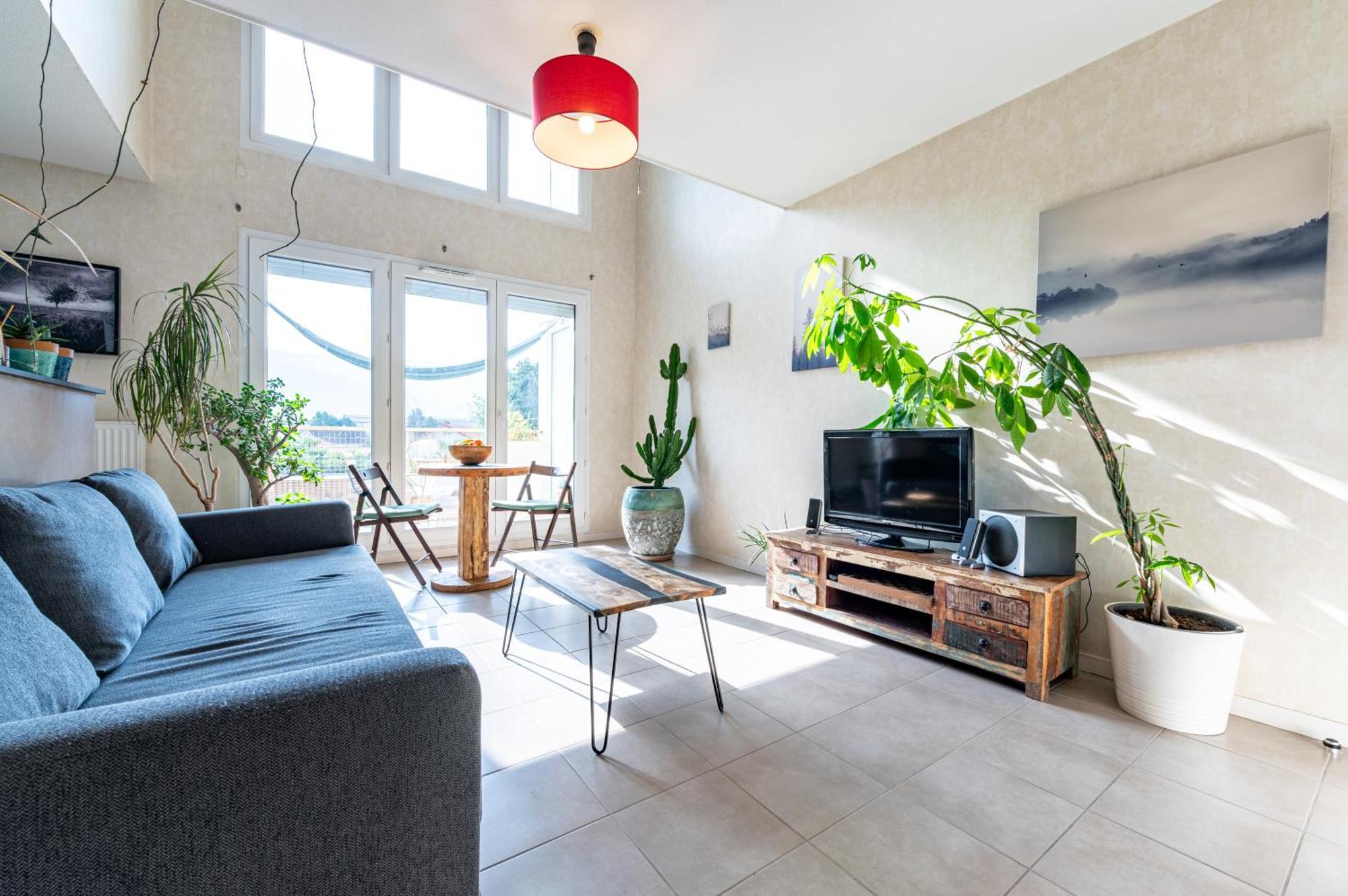 Calme Et Verdure: Vue Montagne - Terrasse - Wifi Grenoble Bagian luar foto