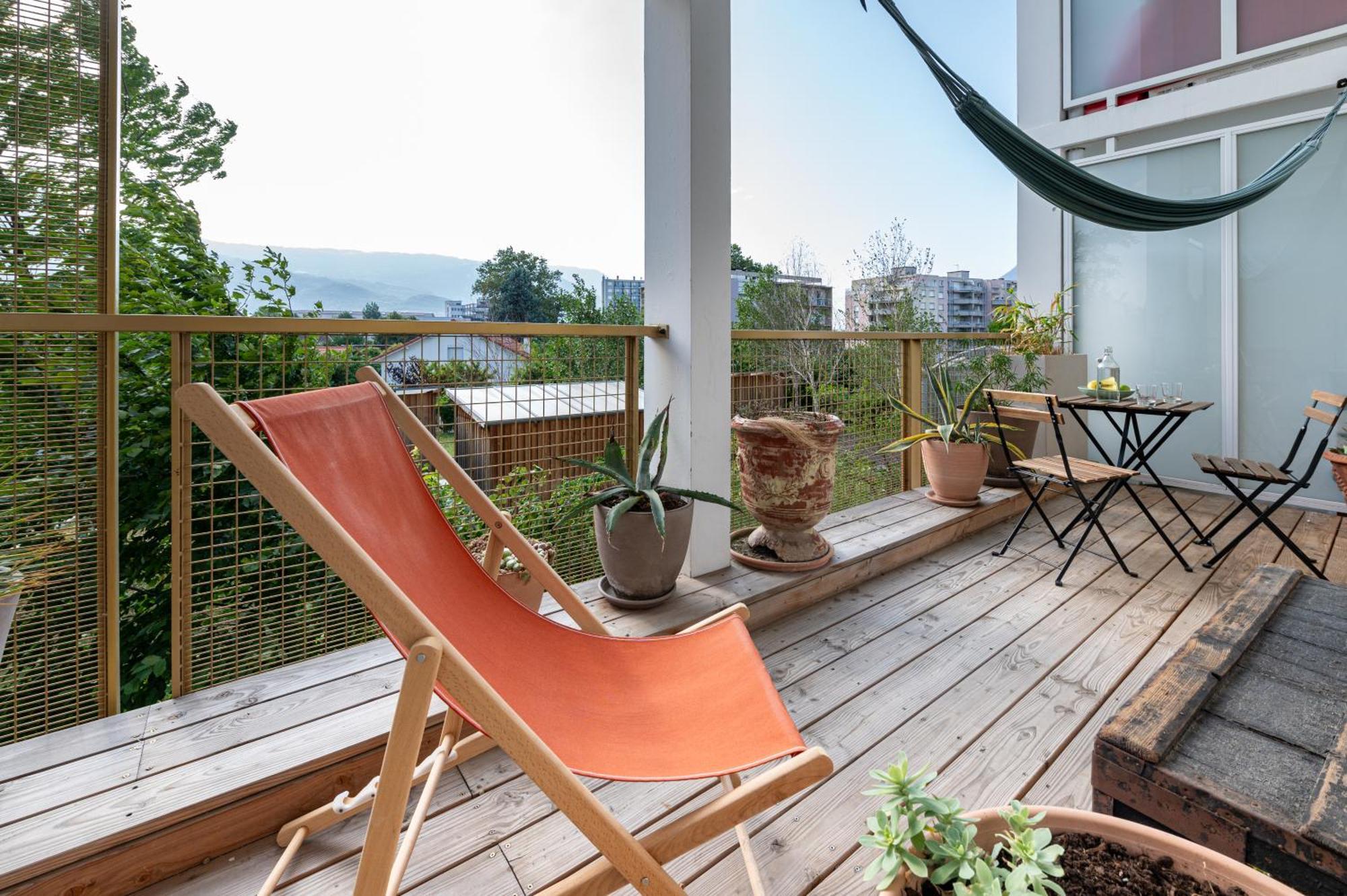Calme Et Verdure: Vue Montagne - Terrasse - Wifi Grenoble Bagian luar foto