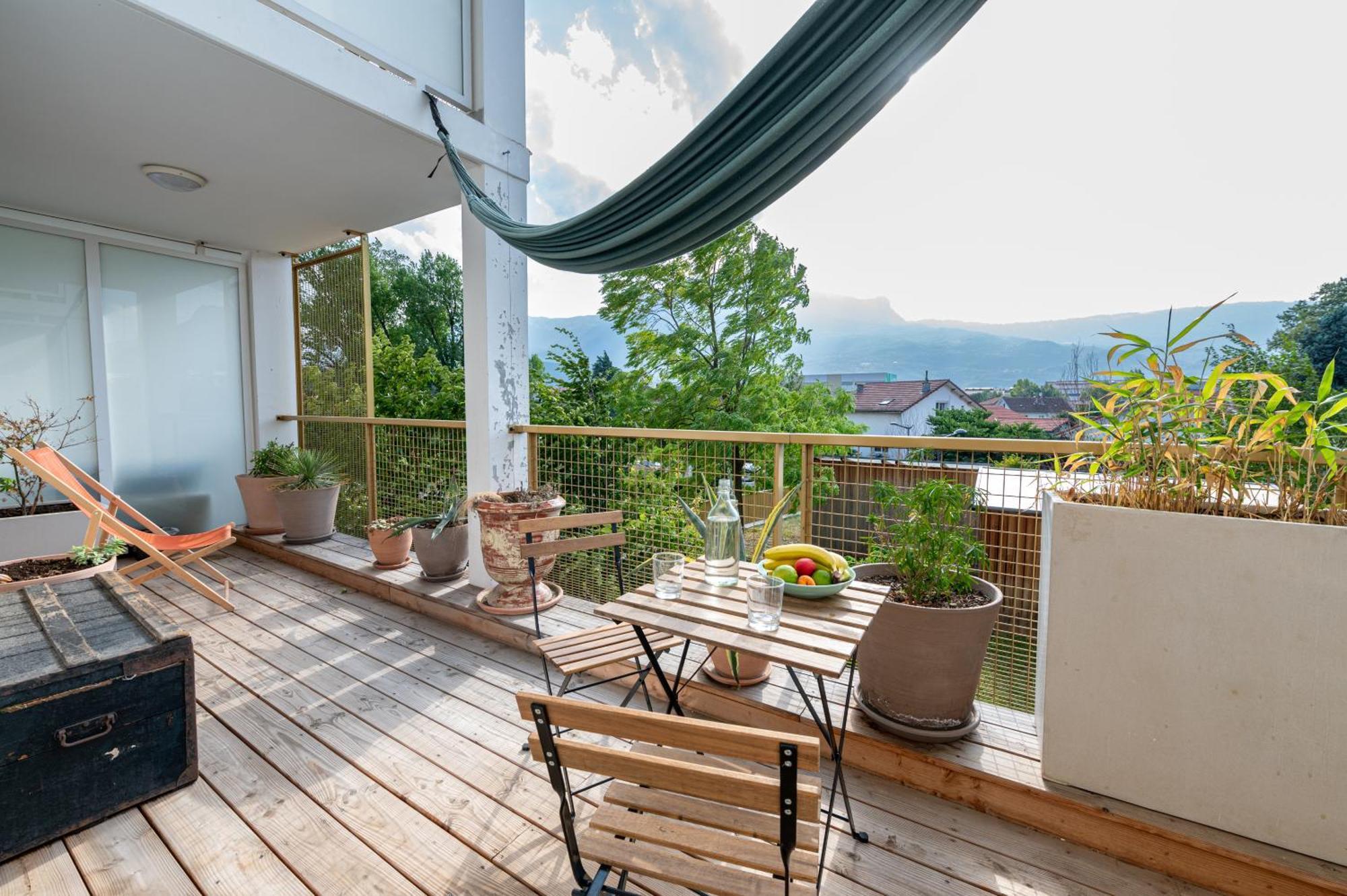 Calme Et Verdure: Vue Montagne - Terrasse - Wifi Grenoble Bagian luar foto